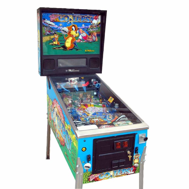 No Good Gofers Pinball Machine by Williams for Sale